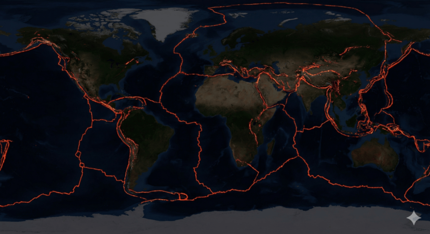 Global Fault Lines Map